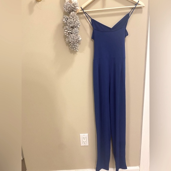 Casual Jumpsuit - S, navy blue - Picture 2 of 4